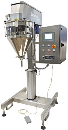 L & M Automatics - AYURVEDIC/POWDER SECTION - AUGER GRANULES FILLER (Kaju,Dal Etc)